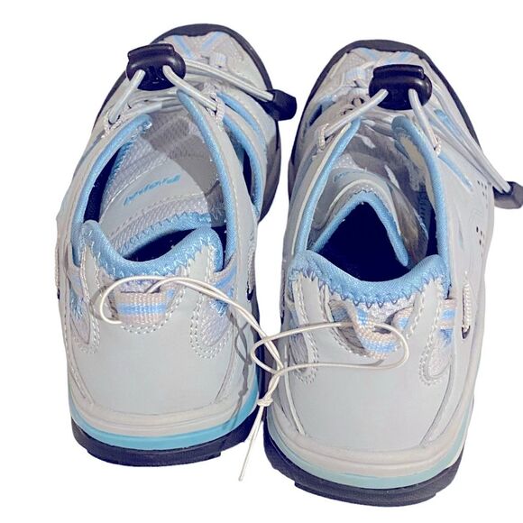 New women’s Propet Piper light blue & grey walking shoes size 7 WOA002M - Picture 6 of 10